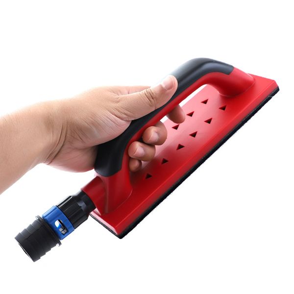 

grinding grip hand sanding block multipurpose dust portable abs household extraction abrasive polishing tool sander
