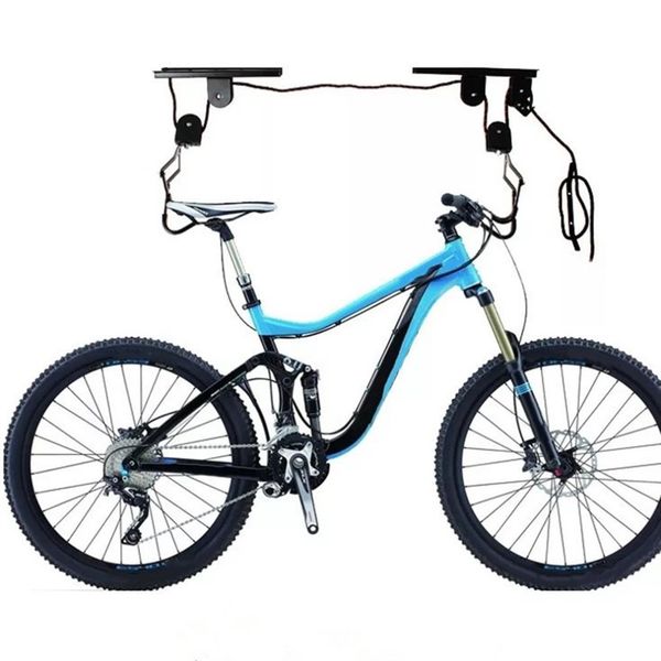 2019 Multifunction Kayak Hoist Pulley System Bike Lift Display Hanger Hook Garage Ceiling Storage Rack Hanger With Free Rope 158610 From Feiteng005
