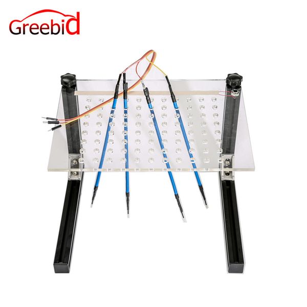 

led bdm frame with mesh and 4 probe pens ecu programmer tool