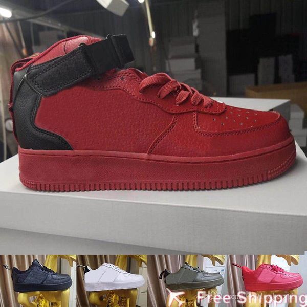 

2019 new 2019 designer sneaker one 1men women running shoes sports skateboarding ones shoes luxury high and low men women outdoor trainers