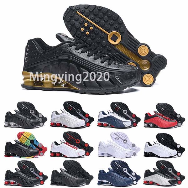 

Высочайшее Качество Shox R4 Zapatillas Deportiva Hombre Мужские Бег Дизайнерская Обувь Chaussures Тре