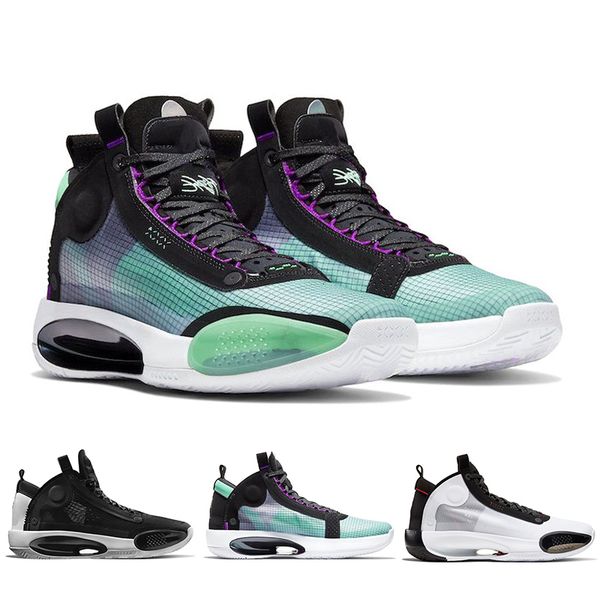 

2020 men basketball shoes 34 34s xxxiv chaussures blue void bred eclipse mens trainers scarpe athletic sports sneakers size 7-12
