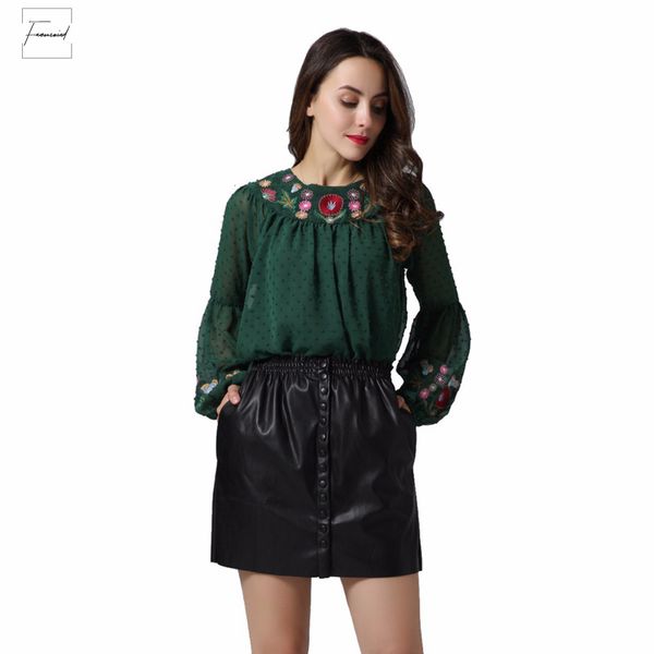 

women leather mini skirts pockets buttons elastic waist faldas pu european style fashion black pleated skirts bsq602