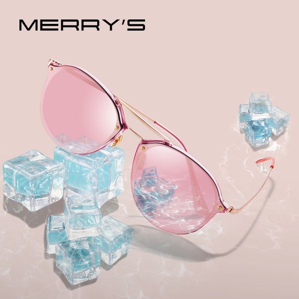 

merrys 2019 women classic retro oval sunglasses ladies trending sun glasses pink mirror lens uv400 protection s6414, White;black