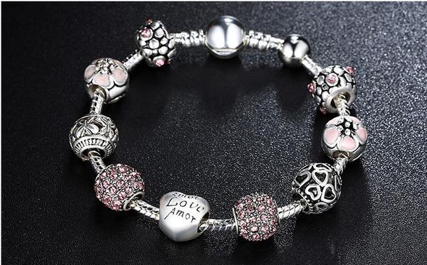 925 Sterling Silver Diamond Pulseira Modelos Femininos Tendência Da Moda Coreana de Jóias de Prata Por Atacado para Mulheres Meninas