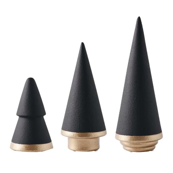

set of 3 christmas tree ornaments garden garden sculpture statues home decor