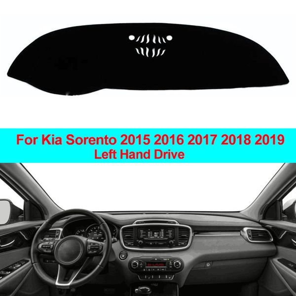 Car Dashboard Cover Dash Mat Dashboard Pad Carpet Cape Anti Uv Sun Shade For Kia Sorento 2015 2016 2017 2018 2019 Dash Board Pad Car Interior Toys Car