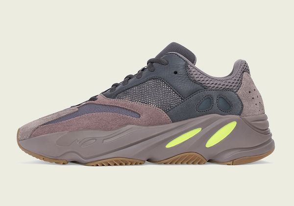 

buy 700 mauve shoes for sales kanye west running shoes wholesale store with box, Black