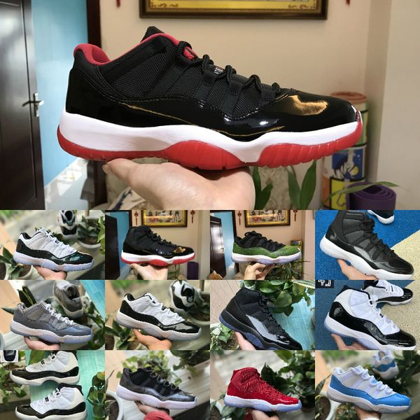 

2020 concord high 45 11s men basketball shoes women cool grey cap gown prm heiress gym black white bred chicago retroes 11 sports shoe