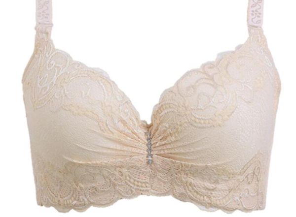 

2019 new women lady invisible bras underwear gathered cotton backless push up strapless bras, Red;black