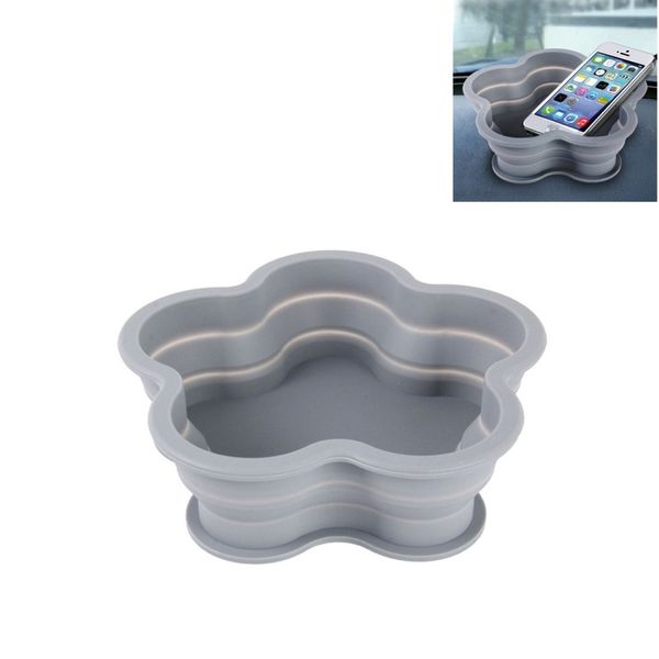 

car silicone folding storage box small sundries antiskid storage box deskdrawer accessories storage box