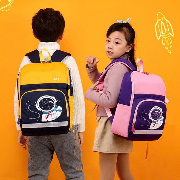

2020 children bags for girls waterproof breathable kids 3d space walk school bags children orthopedic backpacks mochila escolar