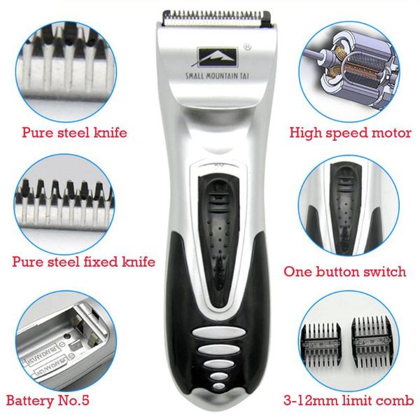 

metal professional hair clipper electric trimmer cordless hair grooming home haircut home power tools 4.9