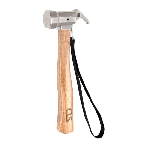 

tent stakes hammer heavy duty, 12-inches tent pegs camping stakes mallet tool