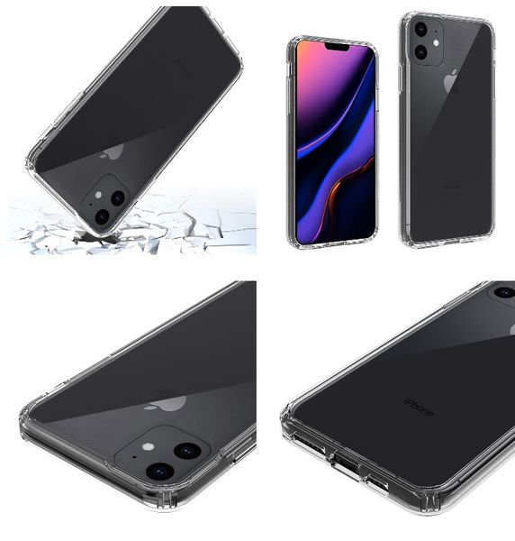 

soft tpu transparent clear phone case protect cover shockproof soft cases for iphone 11 pro max 7 8 plus x xs note10 s10