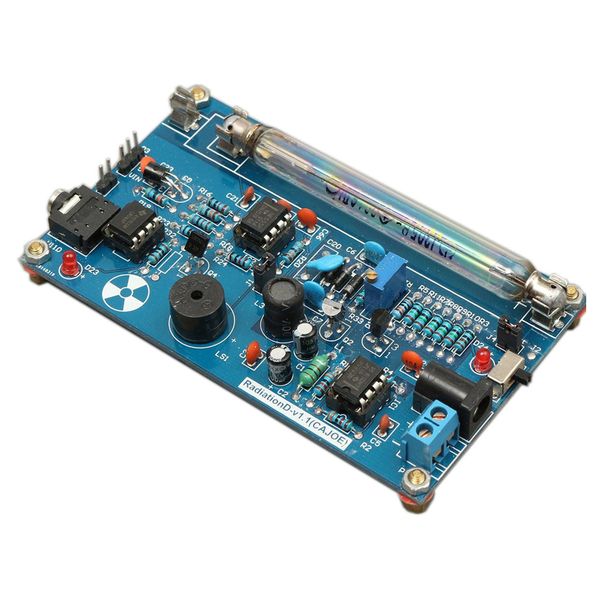 

high quanlity assembled diy geiger counter kit module miller tube gm tube nuclear radiation detector