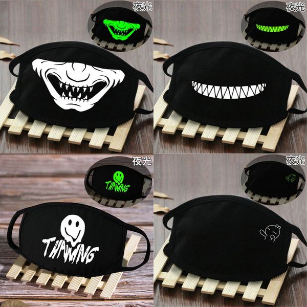 

washable half mask femme face masks glow in the dark skeleton face costume masks washable half cafqj, Silver