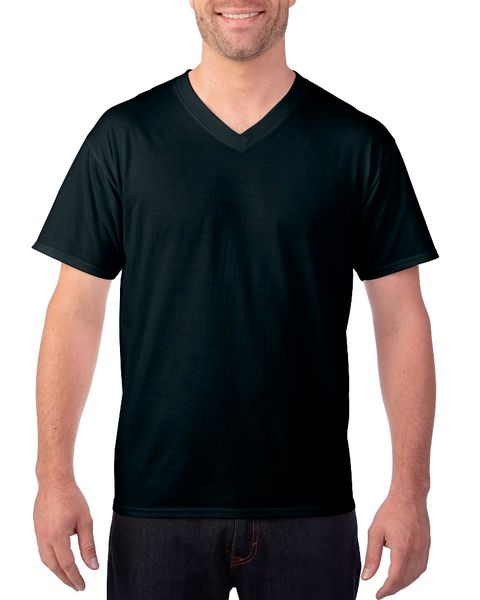 

v-neck customized t-shirt 100% cotton blank short sleeve pure color sublimation t-shirt for wholesales