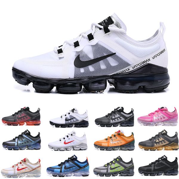 

new 2019 casual vapors shoes tn plus maxes woman shock running shoes run utility fashion mens ladies sports sneakers size us5.5~11 gu1188, Black