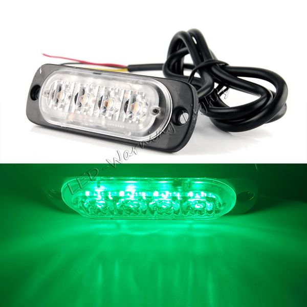 

бесплатная доставка 8 вт светодиодный стробоскоп янтарный безопасности аварийного аварийного освещения для 4x4 пикап прицепов транспортных с