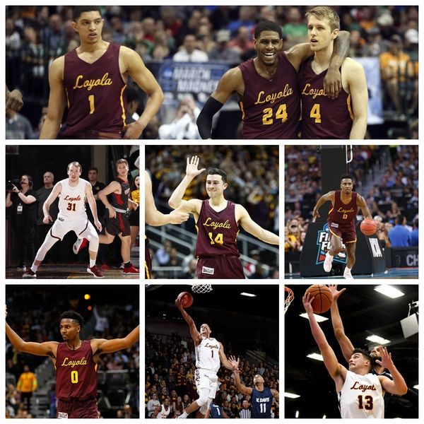 

loyola ramblers jerseys franklin agunanne jersey tate hall will alcock jalon pipkins collage new mens basketball jerseys custom stitched, Black