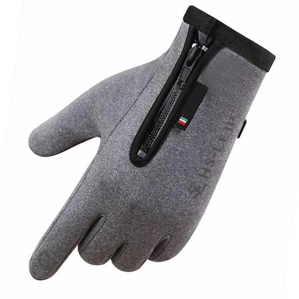 

winter motorcycle gloves cycling riding glove skiiing gloves touch screen zipper windser thermal fleece full finger