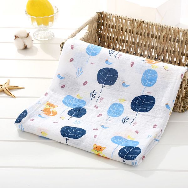 

100% cotton muslin baby swaddles soft newborn blankets month bath towel gauze infant wrap sleepsack stroller cover shower