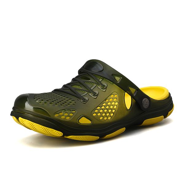 platform rubber clogs