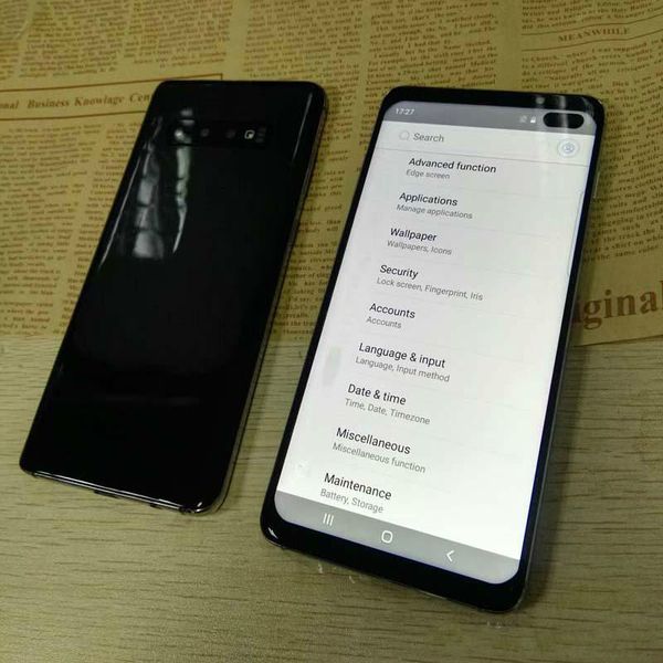 

Factory direct 6 4inch full creen goophone 10 plu 10 1gb 8gb how 512gb how 5g android 3g unlocked cellphone