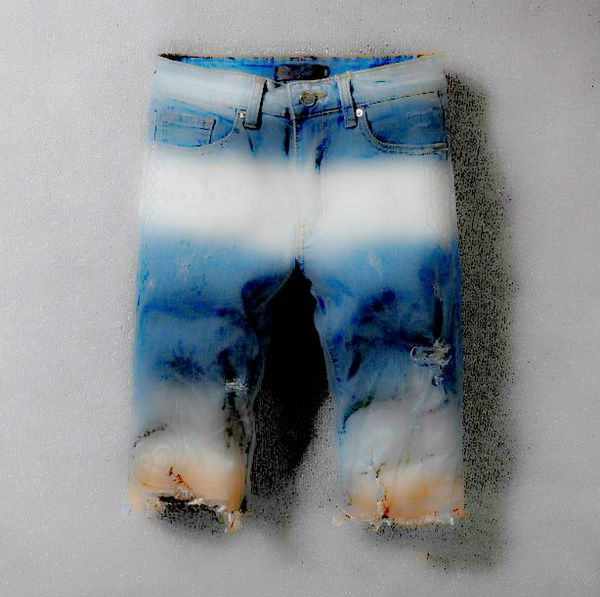 

новые люди дизайнер джинсовые шорты гавайи кокосовой отверстие arn мужские и женские джинсовые шорты бестселлеры дизайнерскую одежду, Blue