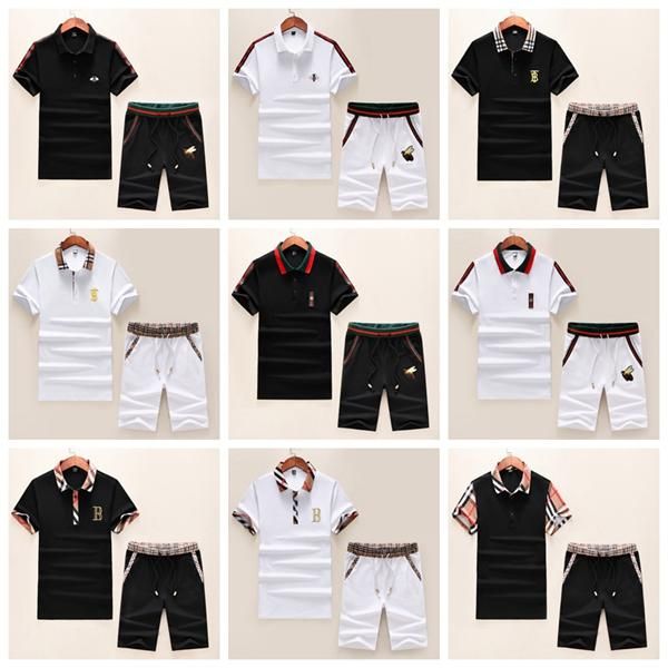 

2019 fashion men thin body brief paragraph shirt suit/male leisure color matching brief paragraph shirt suit-3, Gray