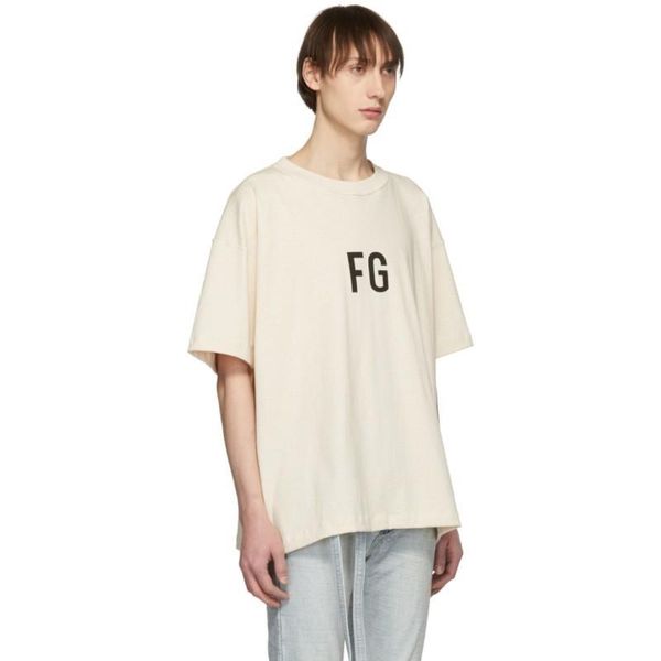 

19ss fear of god 6th inside out t-shirt casual summer breathable short sleeve hip hop street skateboard tee hftttx092, White;black