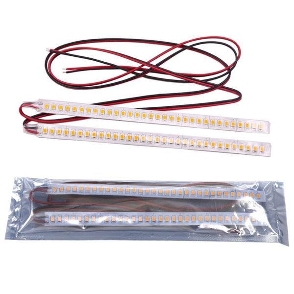 

2pcs car rearview mirror indicator lamp streamer strip flowing turn signal lamp amber led car light source