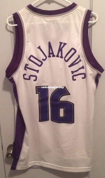 

wholesale peja stojakovic jersey men rb #16 sewn t-shirt vest stitched basketball jerseys ncaa, Black;blue