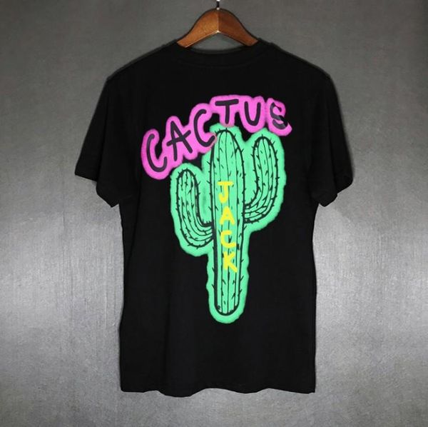 

мужской дизайнерских o шея футболка travis scott astroworld кактус jack аэрограф tshirt с коротким рукавом мужчина tee, White;black