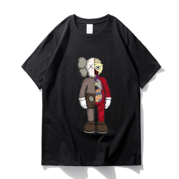 

дизайнер футболки мужская мода лето футболка улица сезам женщины brand t shirt luxury unisex tops высокое качество, White;black