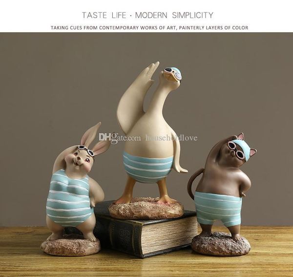 

creative rabbit animal ornaments home decorations nordic modern living room wine cabinet tv cabinet crafts furnishings decorative novel gift