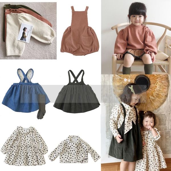 

2019 kids clothes toddler girls knitted sweater winter dress boys leggings winter fashion brand children crochet pullover t200526, White