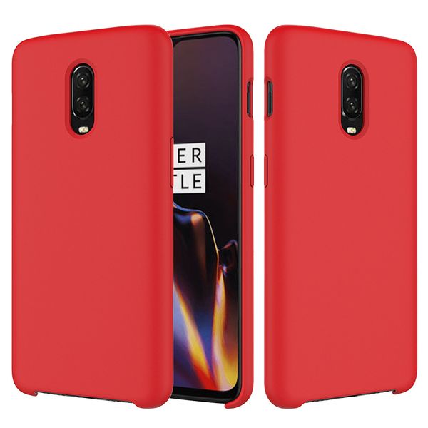 

OnePlus 7Pro Оригинальный 1: 1 силиконовый чехол для телефона для Oneplus 7 Pro Чехлы для Oneplus 6