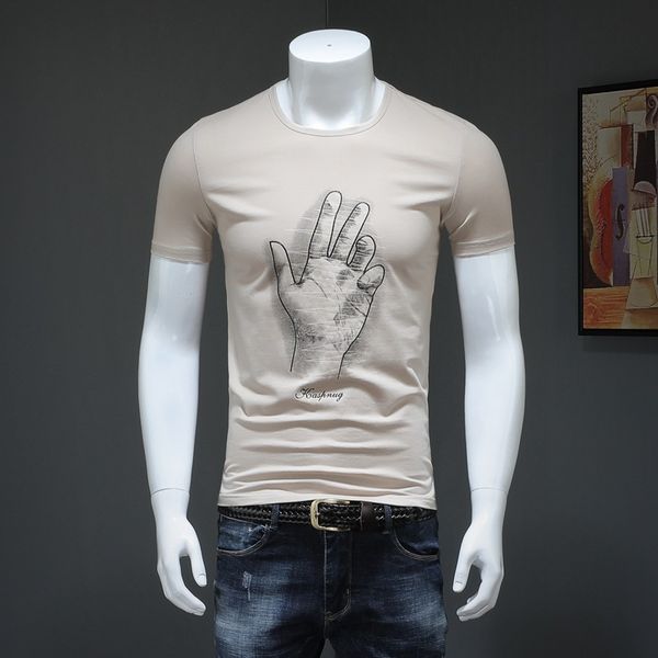 

короче говоря де bain pour homme топы повседневные футболки для мужчин женщины с коротким рукавом рубашки марка одежды letter pattern отпеча, White;black