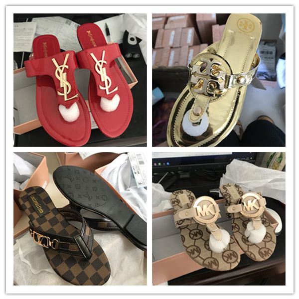 

Channel women genuine leather brand new lipper cut out ummer beach dg andal fa hion outdoor lipper indoor flip flop tory