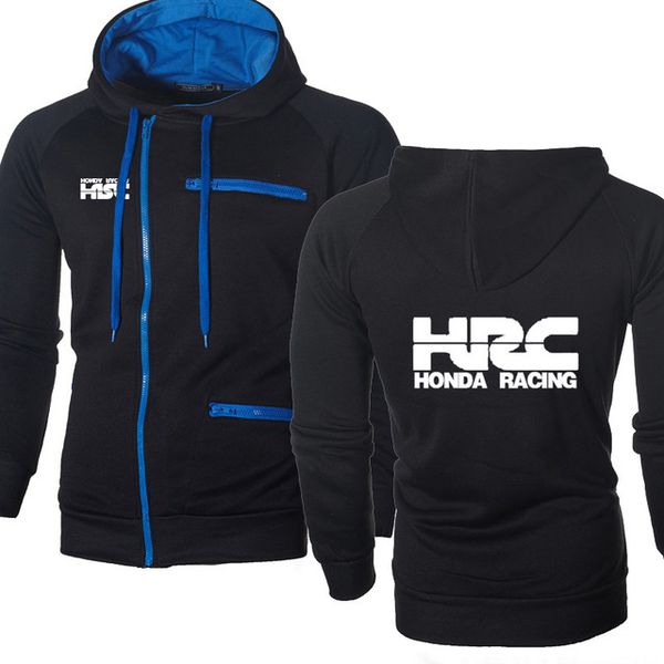 

мужчины толстовки кпч гонки мотоцикл car logo печать повседневный hip hop harajuku длинным рукавом руно теплые мужские куртки молния фуфаек