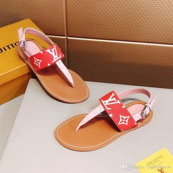 

in 2020 new fashion luxury women sandals super stars print leather flat sandals for women youth shoes sandale size 35-41, Black