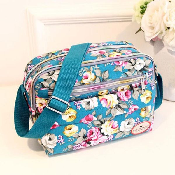 

женская мода холст crossbody сумка сумка косметическая сумка # g30