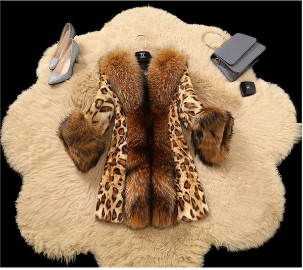 

2018 winter warm faux fur coat christmas holiday club celebrity vintage fashion women new style fur coats wholesale, Black