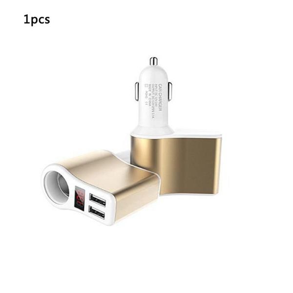 

car charger cigarette lighter 2-ports usb charger 2.1a universal charging