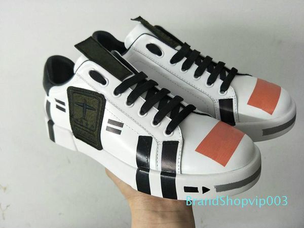 

men women fashion luxury designer shoes white suede trainers sneakers casual shoes yh19031902 01, Black