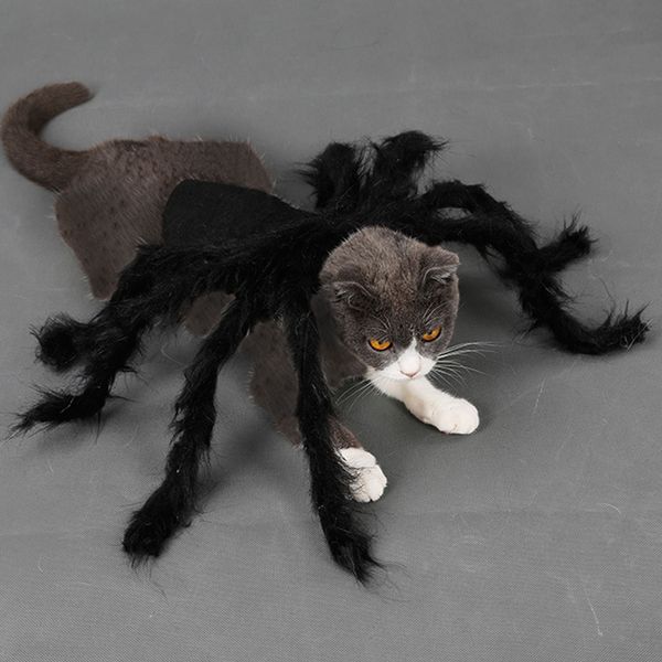 

halloween pet costume funny spider style cosplay dog cat costume for party