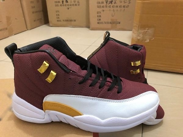 

12 ball reverse designer s ovo white gym red dark grey basketball men taxi blue suede flu game cny sneakers outdoor shoes