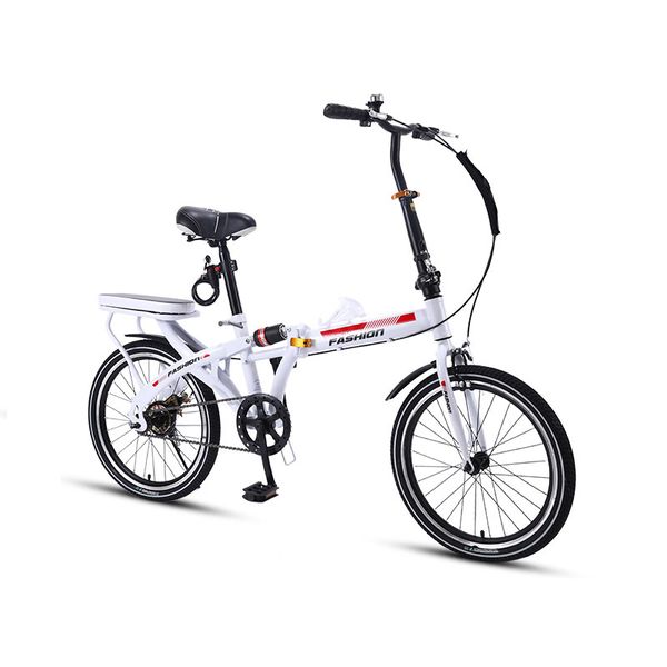 

bikes folding bicycle 16/20 inch small mini ultra light portable variable speed absorption bike